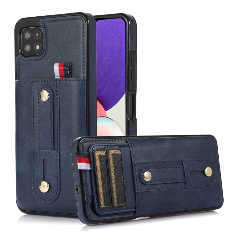 Wristband Kickstand Wallet Leather Phone Case, For Samsung Galaxy S20 FE, For Samsung Galaxy S21 FE 5G, For Samsung Galaxy A73 5G, For Samsung Galaxy A72 5G / 4G, For Samsung Galaxy A52 5G / 4G, For Samsung Galaxy A42 5G, For Samsung Galaxy A32 5G     ...