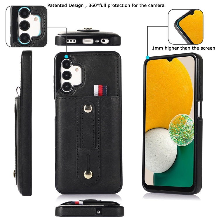 Wristband Kickstand Wallet Leather Phone Case, For Samsung Galaxy A53 5G, For Samsung Galaxy A33 5G, For Samsung Galaxy A71 5G, For Samsung Galaxy A71 4G, For Samsung Galaxy A51 5G, For Samsung Galaxy A51 4G, For Samsung Galaxy A13 5G / 4G             ...