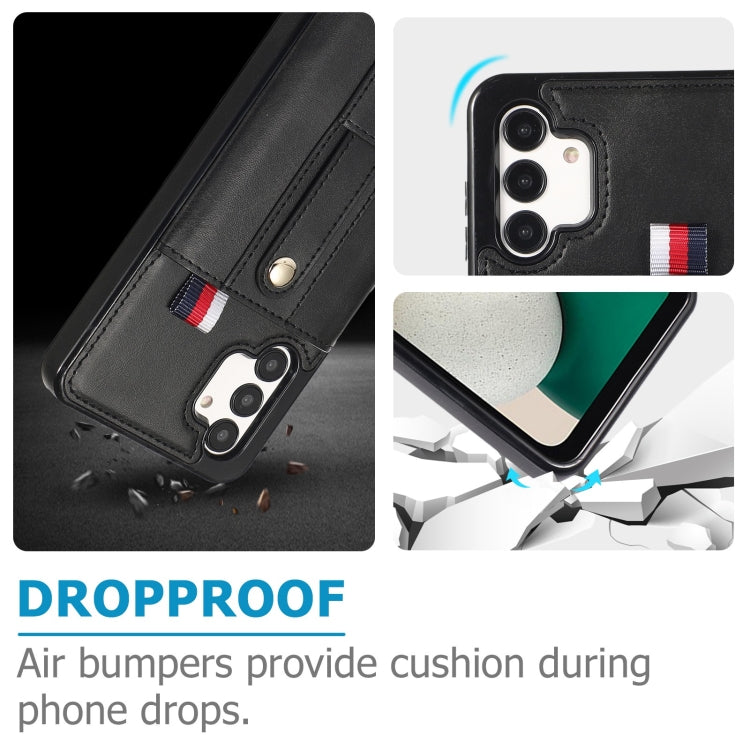 Wristband Kickstand Wallet Leather Phone Case, For Samsung Galaxy A53 5G, For Samsung Galaxy A33 5G, For Samsung Galaxy A71 5G, For Samsung Galaxy A71 4G, For Samsung Galaxy A51 5G, For Samsung Galaxy A51 4G, For Samsung Galaxy A13 5G / 4G             ...