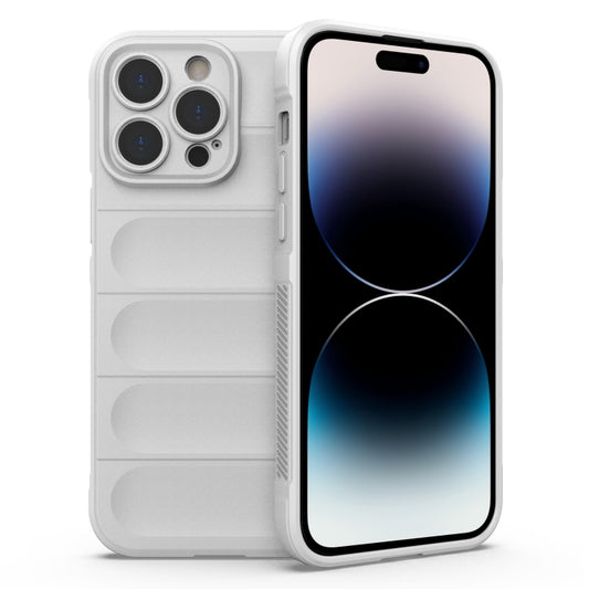 Magic Shield TPU + Flannel Phone Case, For iPhone 14 Pro Max