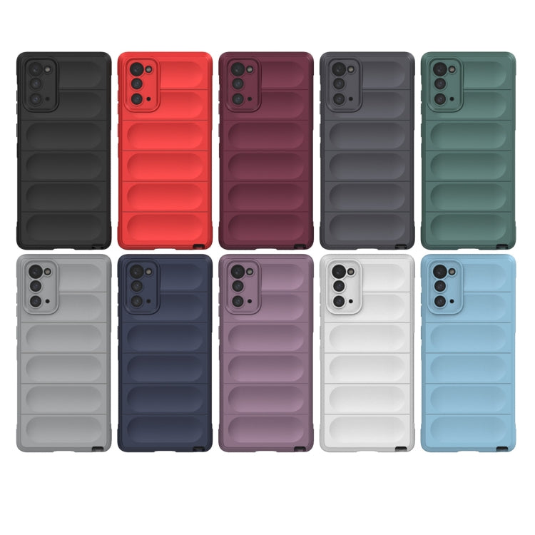 Magic Shield TPU + Flannel Phone Case, For Samsung Galaxy Note20, For Samsung Galaxy Note20 Ultra