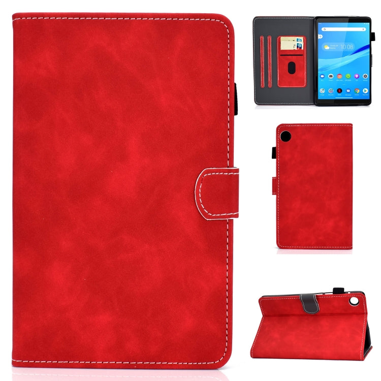 Stitching Cowhide Texture Smart Leather Tablet Case, For Lenovo Tab M10 3rd Gen, For Lenovo Tab M10 Plus 10.6 3rd Gen 2022
