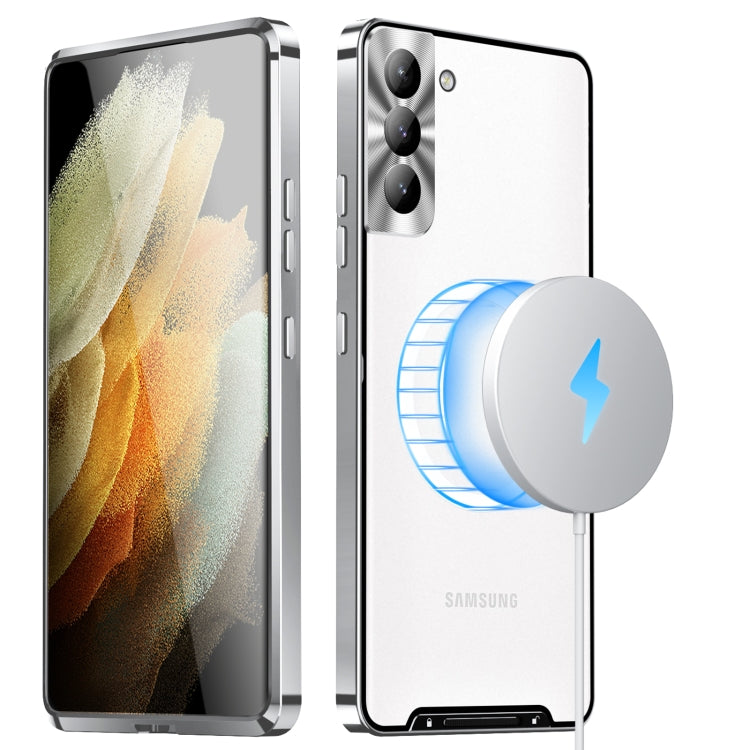 Frosted Metal Phone Case, For Samsung Galaxy S21, For Samsung Galaxy S21+, For Samsung Galaxy S21 Ultra, For Samsung Galaxy S22+, For Samsung Galaxy S22 Ultra