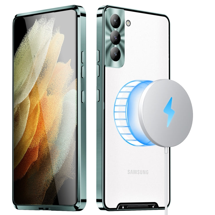 Frosted Metal Phone Case, For Samsung Galaxy S21, For Samsung Galaxy S21+, For Samsung Galaxy S21 Ultra, For Samsung Galaxy S22+, For Samsung Galaxy S22 Ultra