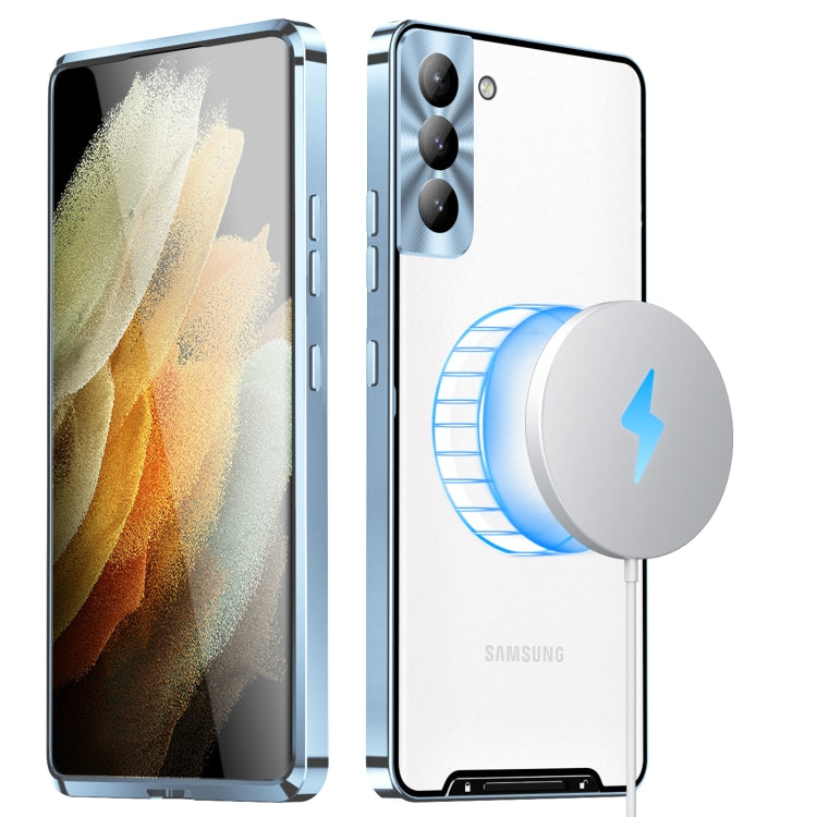 Frosted Metal Phone Case, For Samsung Galaxy S21, For Samsung Galaxy S21+, For Samsung Galaxy S21 Ultra, For Samsung Galaxy S22+, For Samsung Galaxy S22 Ultra