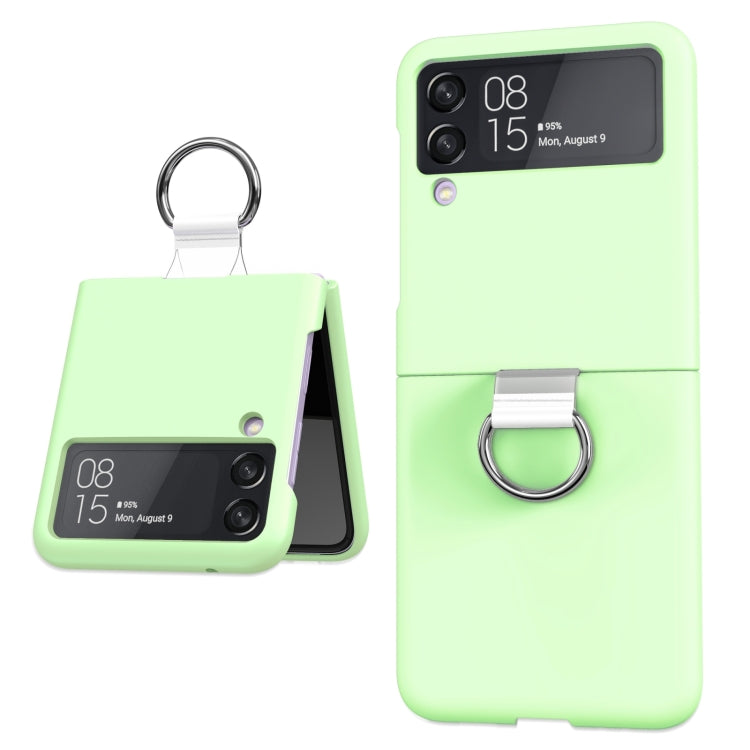 PC PVC Ring Phone Case, For Samsung Galaxy Z Flip4 5G