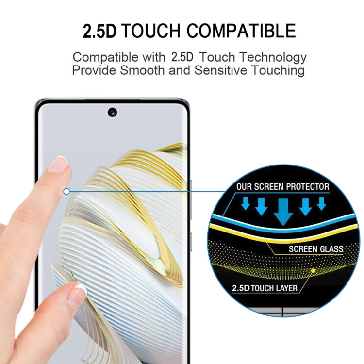 3D Curved Edge Full Screen Tempered Glass Film, For Huawei nova 10 (1 PC), For Huawei nova 10 Pro (1 PC)