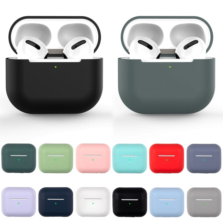 Wireless Earphone Silicone Protective Case, Midnight Blue, Dark Green, Lavender Grey, White, Mint Green, Light Purple, Pink, Black, Red, Grey, Matcha Green, Sky Blue