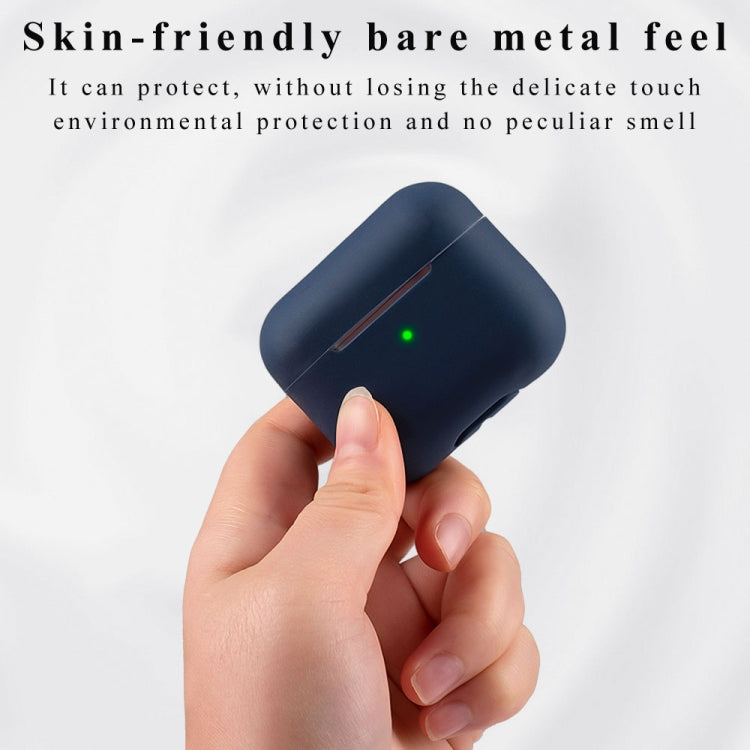 Wireless Earphone Silicone Protective Case, Midnight Blue, Dark Green, Lavender Grey, White, Mint Green, Light Purple, Pink, Black, Red, Grey, Matcha Green, Sky Blue
