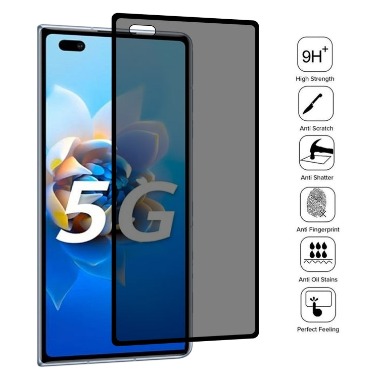 Full Cover Anti-peeping Tempered Glass Film, For Huawei Mate X2(1 PC), For Samsung W21 5G(1 PC), For Samsung W22 5G(1 PC), For Samsung Galaxy Z Fold2 5G(1 PC), For Samsung Galaxy Z Fold3 5G(1 PC), For Xiaomi Mi Mix Fold(1 PC)