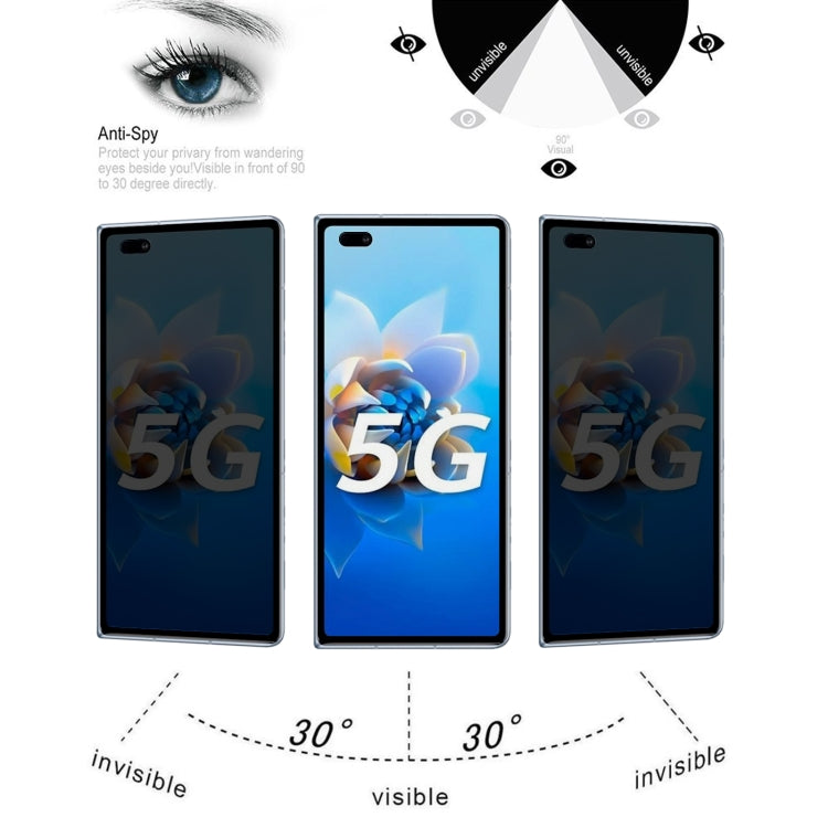 Full Cover Anti-peeping Tempered Glass Film, For Huawei Mate X2(1 PC), For Samsung W21 5G(1 PC), For Samsung W22 5G(1 PC), For Samsung Galaxy Z Fold2 5G(1 PC), For Samsung Galaxy Z Fold3 5G(1 PC), For Xiaomi Mi Mix Fold(1 PC)