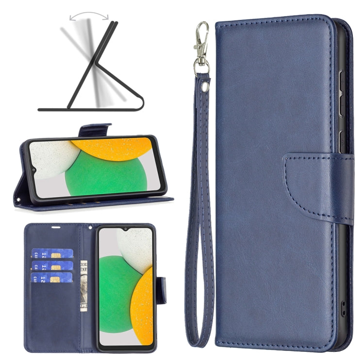 Retro Lambskin Texture Leather Phone Case, For Samsung Galaxy A03 Core