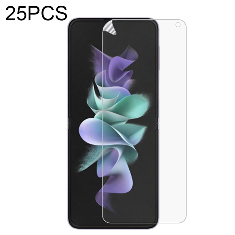 25 PCS Full Screen Protector Explosion-proof Hydrogel Film For Samsung Galaxy Z Flip4 / W23 Flip 5G(Back Screen), For Samsung Galaxy Z Flip4(External Screen) (25 PCS), For Samsung Galaxy Z Flip4(Front Screen) (25 PCS)                                   ...