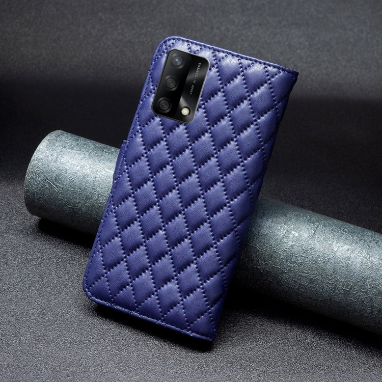 Diamond Lattice Wallet Leather Flip Phone Case, For OPPO A74 4G / F19 4G, For OPPO A7, For OPPO A15, For OPPO A36 4G/A96 4G/A76 4G/Realme 9i, For OPPO A54 4G / A55 5G / A16, For OPPO A72 / A52 / A92, For OPPO A74 5G / A93 5G / A54 5G, For OPPO A94 4G