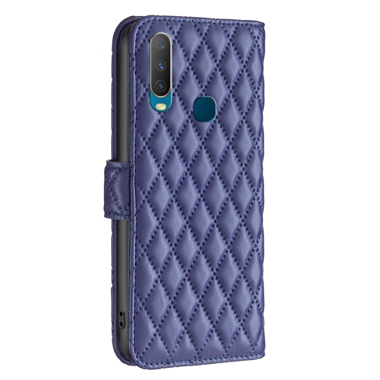 Diamond Lattice Wallet Leather Flip Phone Case, For vivo Y11 / Y15 / Y12 / Y17, For vivo Y15s, For vivo Y20, For vivo Y21 / Y17 / Y21s, For vivo Y51 2020 / Y51a / Y51s