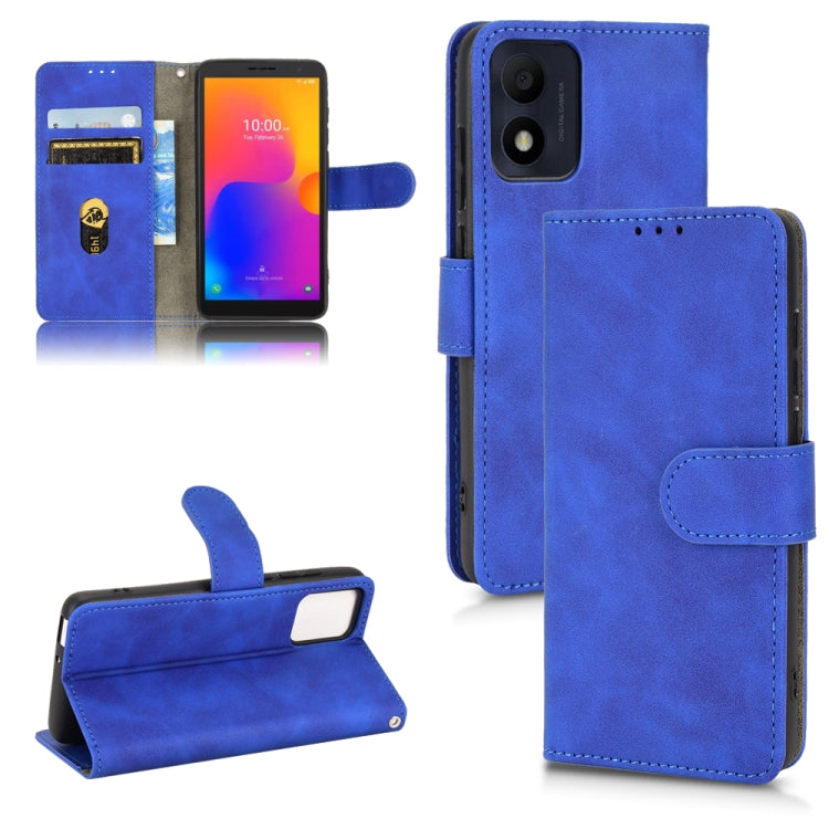 Skin Feel Magnetic Flip Leather Phone Case, For Alcatel 1B 2022, For Motorola Moto G52 JP Version, For UMIDIGI A13 / A13 Pro / A13S, For ZTE Blade A52, For ZTE Blade A72 4G / V40 Vita