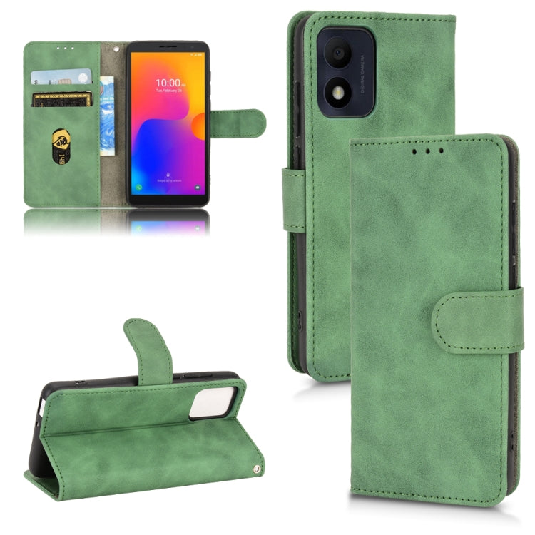 Skin Feel Magnetic Flip Leather Phone Case, For Alcatel 1B 2022, For Motorola Moto G52 JP Version, For UMIDIGI A13 / A13 Pro / A13S, For ZTE Blade A52, For ZTE Blade A72 4G / V40 Vita