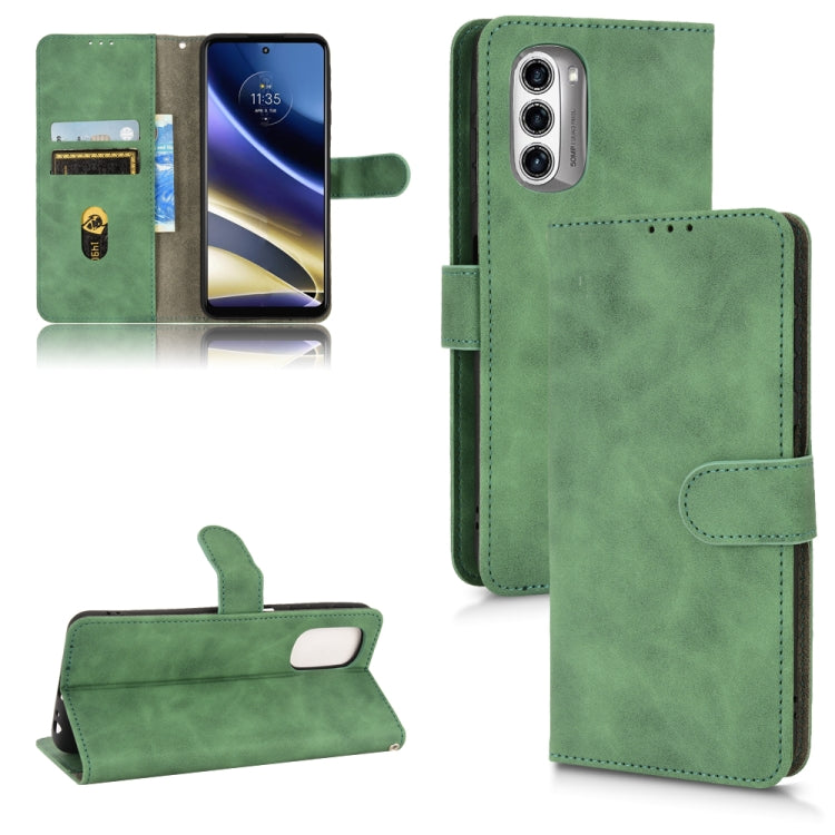 Skin Feel Magnetic Flip Leather Phone Case, For Alcatel 1B 2022, For Motorola Moto G52 JP Version, For UMIDIGI A13 / A13 Pro / A13S, For ZTE Blade A52, For ZTE Blade A72 4G / V40 Vita