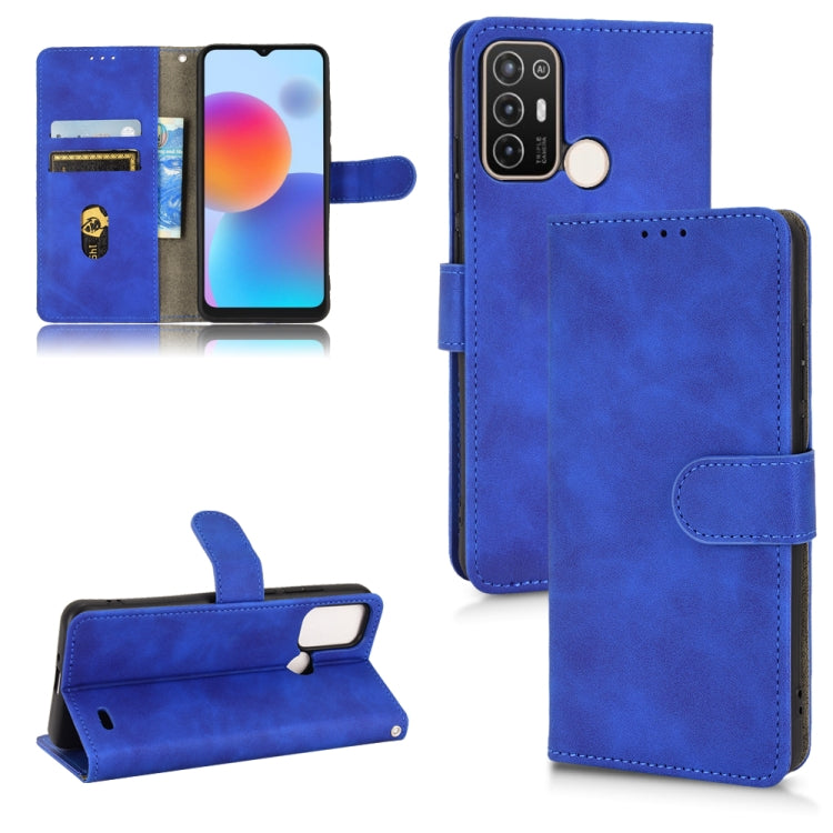 Skin Feel Magnetic Flip Leather Phone Case, For Alcatel 1B 2022, For Motorola Moto G52 JP Version, For UMIDIGI A13 / A13 Pro / A13S, For ZTE Blade A52, For ZTE Blade A72 4G / V40 Vita