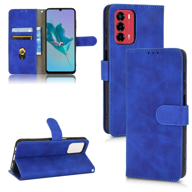 Skin Feel Magnetic Flip Leather Phone Case, For Alcatel 1B 2022, For Motorola Moto G52 JP Version, For UMIDIGI A13 / A13 Pro / A13S, For ZTE Blade A52, For ZTE Blade A72 4G / V40 Vita