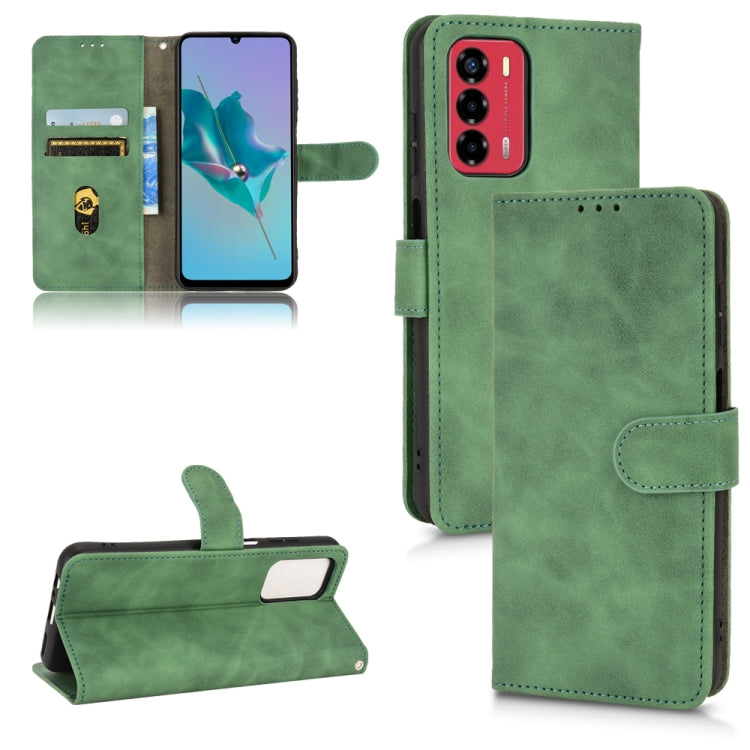 Skin Feel Magnetic Flip Leather Phone Case, For Alcatel 1B 2022, For Motorola Moto G52 JP Version, For UMIDIGI A13 / A13 Pro / A13S, For ZTE Blade A52, For ZTE Blade A72 4G / V40 Vita