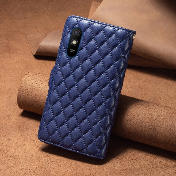 Diamond Lattice Zipper Wallet Leather Flip Phone Case, For Xiaomi Redmi 9A, For Xiaomi Redmi 9C / 10A / Poco C31, For Xiaomi Redmi 9, For Xiaomi Redmi 10 5G / Note 11E, For Xiaomi Redmi 10/10 2022/Note 11 4G, For Xiaomi Redmi 10C                       ...