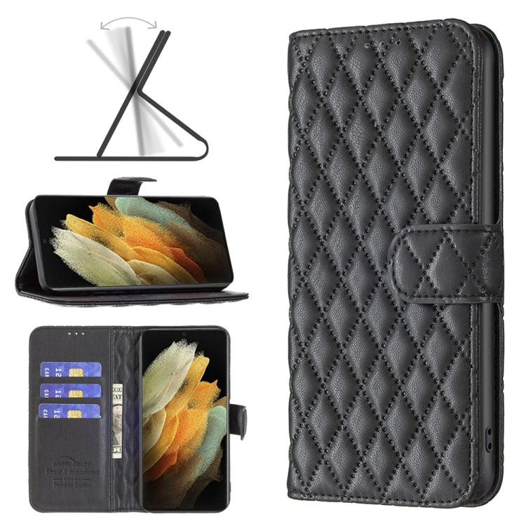 Diamond Lattice Wallet Leather Flip Phone Case, For Samsung Galaxy S22 5G, For Samsung Galaxy S22 Ultra 5G, For Samsung Galaxy S22 Plus 5G, For Samsung Galaxy S21 5G, For Samsung Galaxy S21 FE / S21 Lite, For Samsung Galaxy S21 Ultra 5G                ...