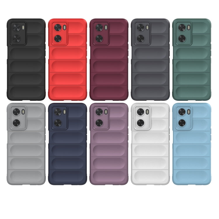 Magic Shield TPU + Flannel Phone Case, For OPPO A57 4G Global, For Honor Magic4, For Honor Magic4 Pro