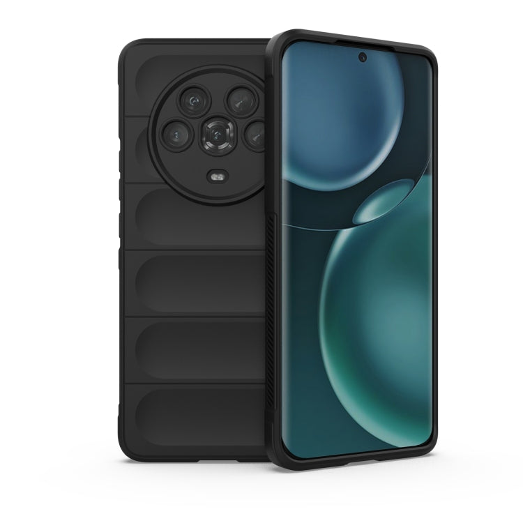 Magic Shield TPU + Flannel Phone Case, For OPPO A57 4G Global, For Honor Magic4, For Honor Magic4 Pro