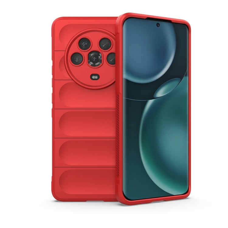 Magic Shield TPU + Flannel Phone Case, For OPPO A57 4G Global, For Honor Magic4, For Honor Magic4 Pro