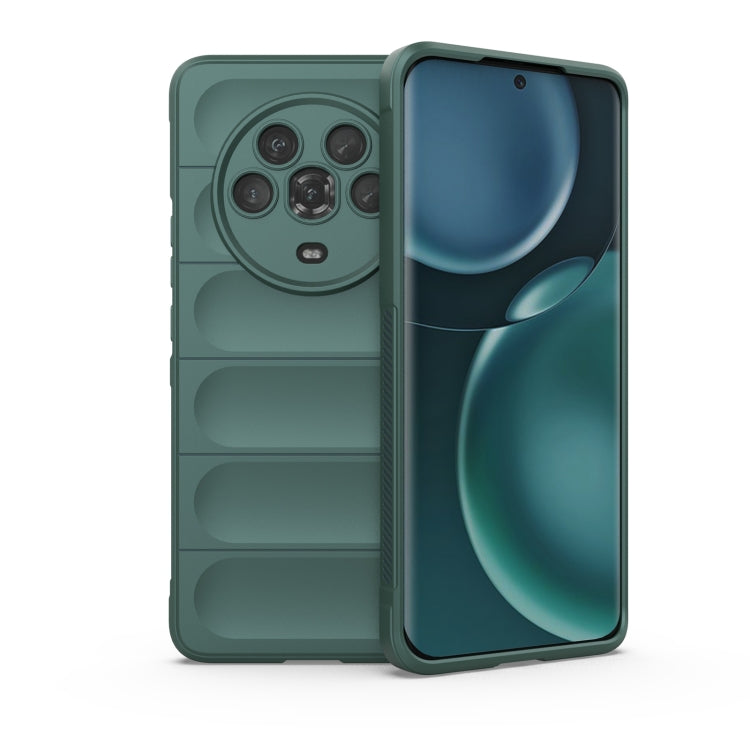 Magic Shield TPU + Flannel Phone Case, For OPPO A57 4G Global, For Honor Magic4, For Honor Magic4 Pro