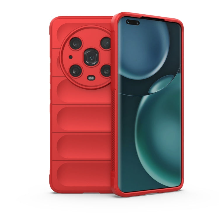 Magic Shield TPU + Flannel Phone Case, For OPPO A57 4G Global, For Honor Magic4, For Honor Magic4 Pro