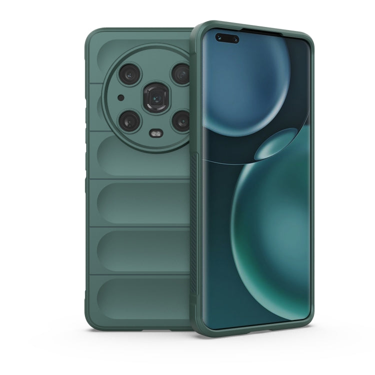 Magic Shield TPU + Flannel Phone Case, For OPPO A57 4G Global, For Honor Magic4, For Honor Magic4 Pro