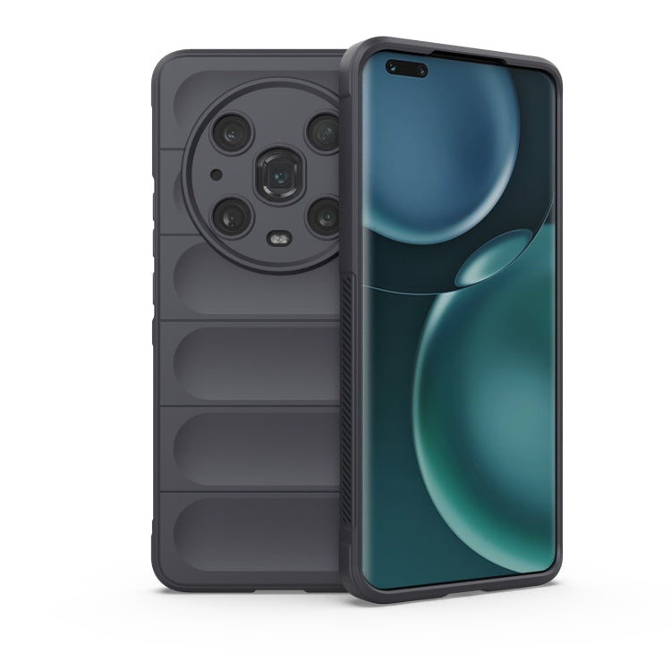 Magic Shield TPU + Flannel Phone Case, For OPPO A57 4G Global, For Honor Magic4, For Honor Magic4 Pro