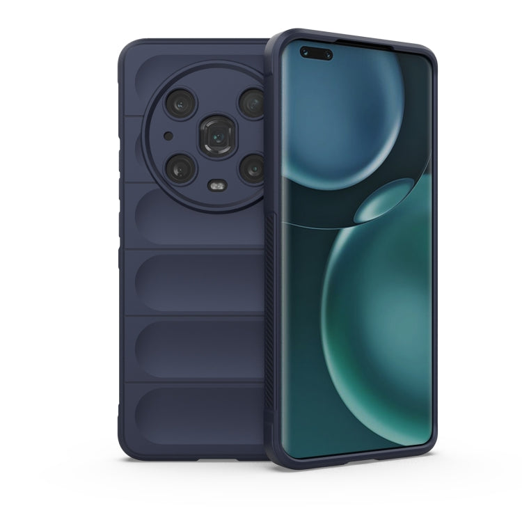 Magic Shield TPU + Flannel Phone Case, For OPPO A57 4G Global, For Honor Magic4, For Honor Magic4 Pro