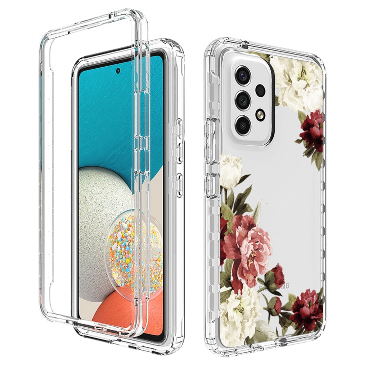 PC + TPU Transparent Painted Phone Case, For Samsung Galaxy A53 5G, For Motorola Moto G Stylus 2021