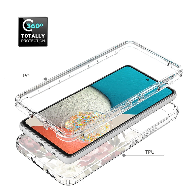 PC + TPU Transparent Painted Phone Case, For Samsung Galaxy A53 5G, For Motorola Moto G Stylus 2021