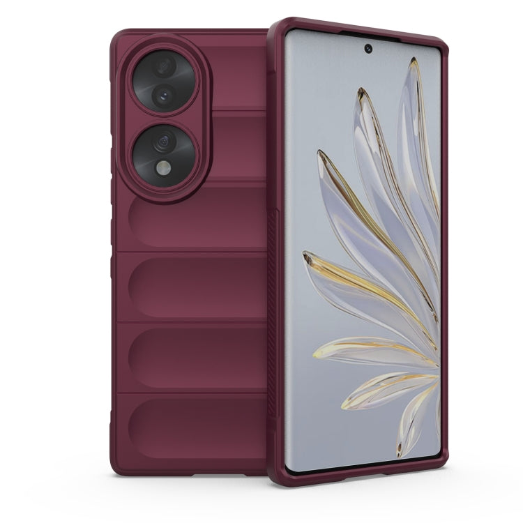 Magic Shield TPU + Flannel Phone Case, For Honor 70 5G, For Honor 70 Pro 5G