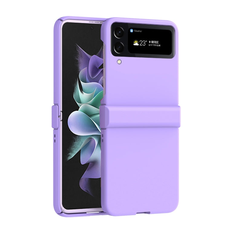 Macaron Three-piece Set Phone Case, For Samsung Galaxy Z Flip4