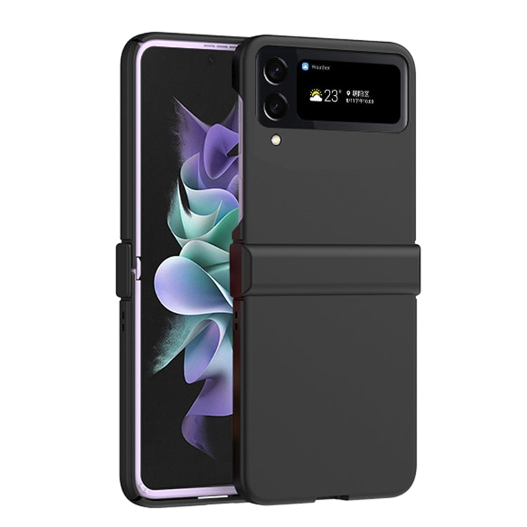 Macaron Three-piece Set Phone Case, For Samsung Galaxy Z Flip4