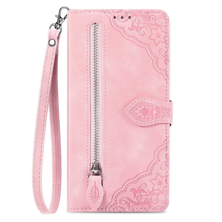 Embossed Flower Shockproof Leather Phone Case, For Samsung Galaxy A13 4G, For Samsung Galaxy A22 4G, For Samsung Galaxy A22 5G, For Samsung Galaxy A32 4G, For Samsung Galaxy A33 5G, For Samsung Galaxy A52 5G, For Samsung Galaxy A52s 5G                 ...