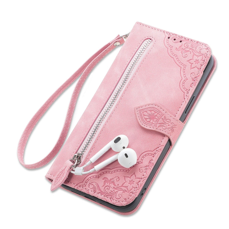 Embossed Flower Shockproof Leather Phone Case, For Samsung Galaxy A13 4G, For Samsung Galaxy A22 4G, For Samsung Galaxy A22 5G, For Samsung Galaxy A32 4G, For Samsung Galaxy A33 5G, For Samsung Galaxy A52 5G, For Samsung Galaxy A52s 5G                 ...