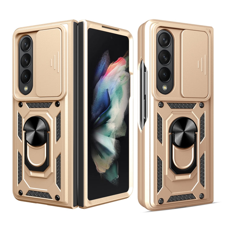 Sliding Camera Cover TPU+PC Phone Case, For Samsung Galaxy Z Fold4