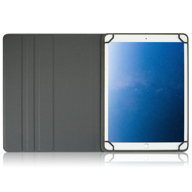 Cloth Texture Horizontal Flip Universal Tablet PC Leather Case with Pen Slot, For 10 inch