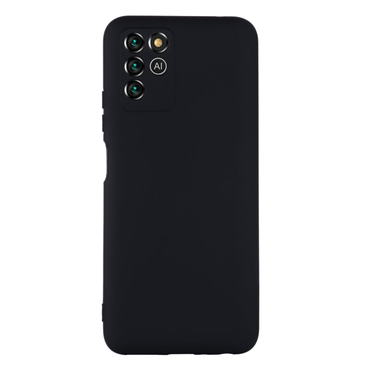 Pure Color Liquid Silicone Shockproof Full Coverage Phone Case, For Motorola Moto G22/ E32s 4G, For ZTE V30 Vita
