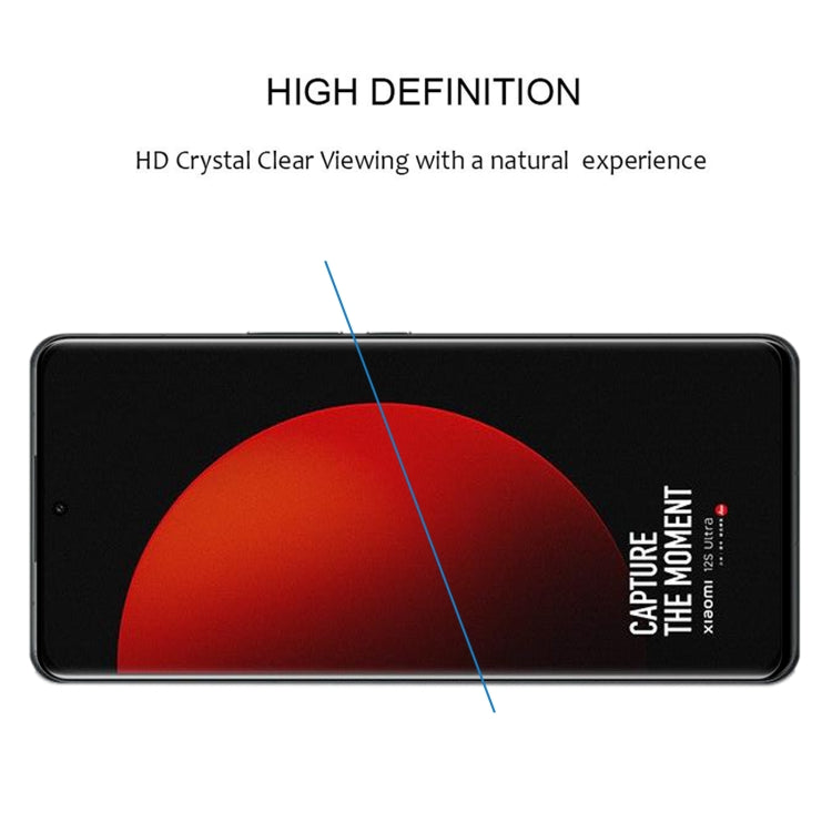Curved Edge Full Screen Tempered Glass Film, For Xiaomi 12S Ultra (1 PC)