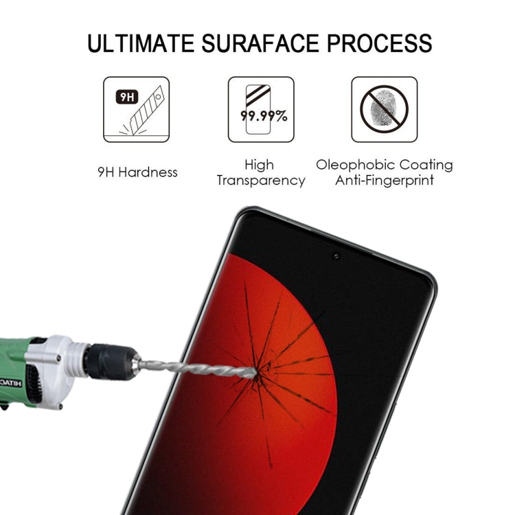 Curved Edge Full Screen Tempered Glass Film, For Xiaomi 12S Ultra (1 PC)