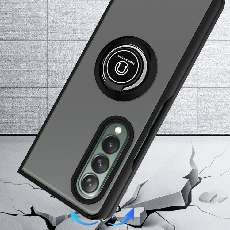 Q Shadow 1 Series TPU + PC Holder Phone Case, For Samsung Galaxy Z Fold4
