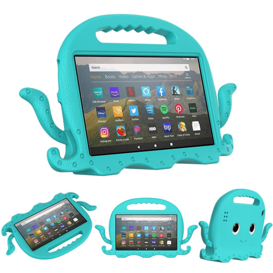 Octopus EVA Shockproof Tablet Case with Screen Film & Shoulder Strap, For Amazon Kindle Fire HD 7 2019 / 2017 / 2015, For Amazon Kindle Fire HD 8 / HD 8 Plus