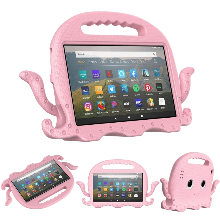 Octopus EVA Shockproof Tablet Case with Screen Film & Shoulder Strap, For Amazon Kindle Fire HD 7 2019 / 2017 / 2015, For Amazon Kindle Fire HD 8 / HD 8 Plus